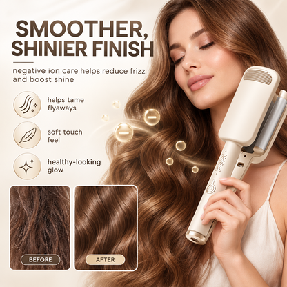 💇 ♀️✨ 32mm Wavy Hair Curler – Create Soft, Natural Waves at Home 🌸💕