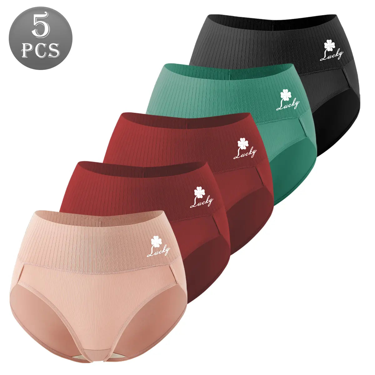 Breathable & Comfortable Women's Underwear, Must-Have for Daily Use-5/10 Pack
