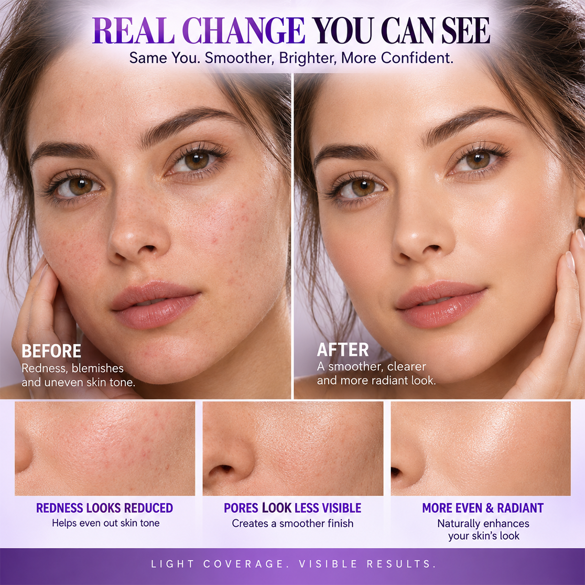 Second-Skin Shade-Adapting Foundation—The world's first smart color-adapting foundation