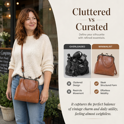Vintage Handbag – 2-in-1 Carry & Organized