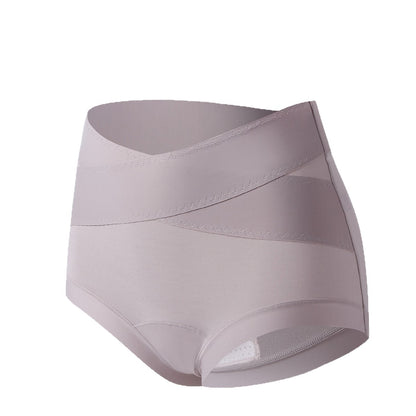 Women's 60S Lenzing Modal Underwear High Waist Non-Stuck Crotch Hyaluronic Acid Mulberry Silk Extended Crotch