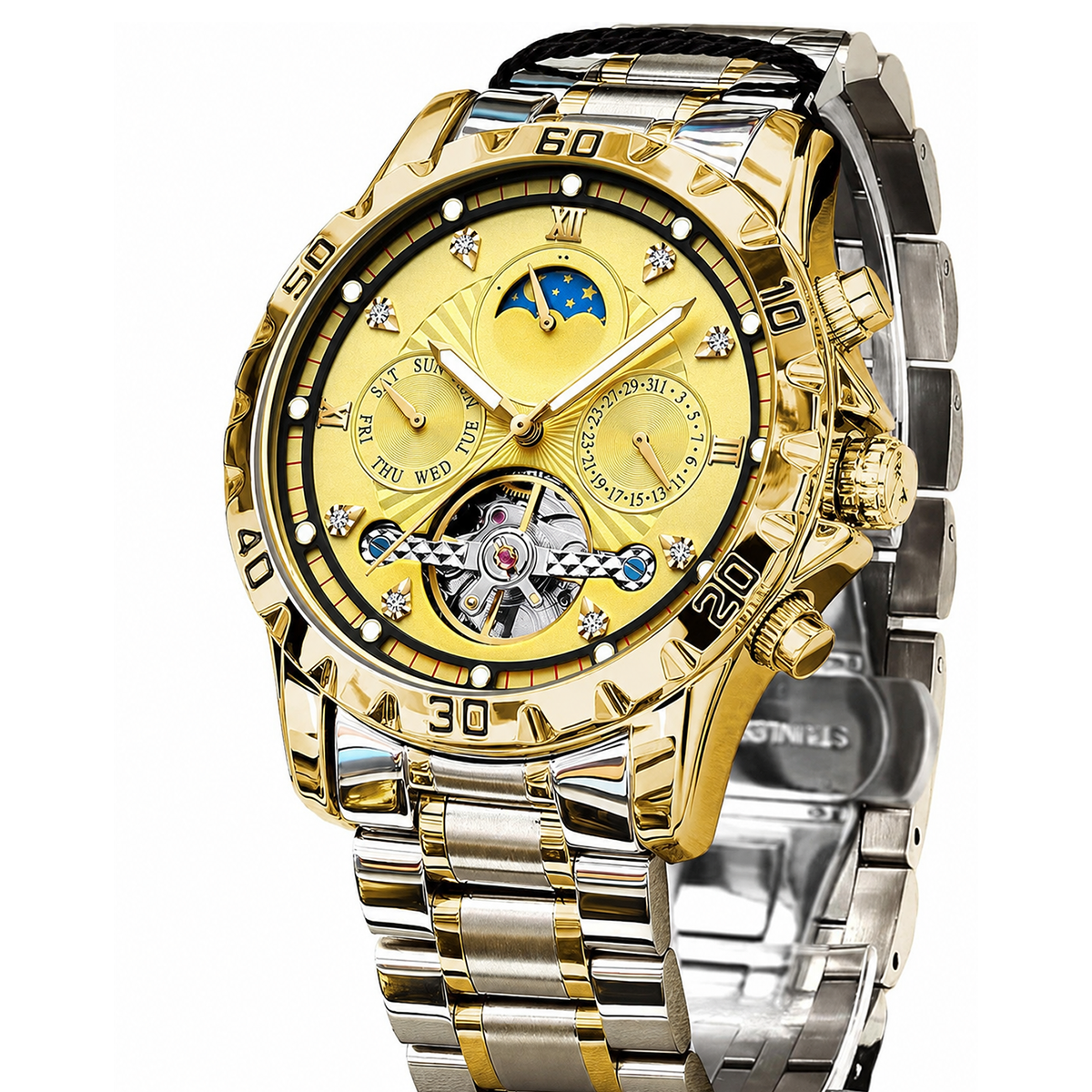 Men's Quartz Business Watch – Luminous Waterproof