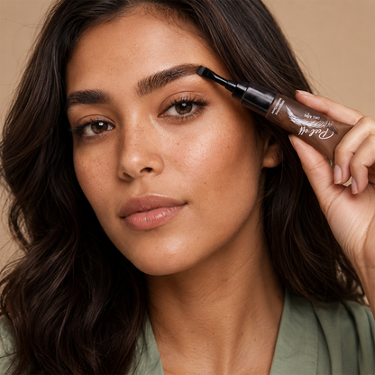 🎨Waterproof Brow Tint – Peel‑off, easy apply. Covers greys, shapes perfectly.🌟
