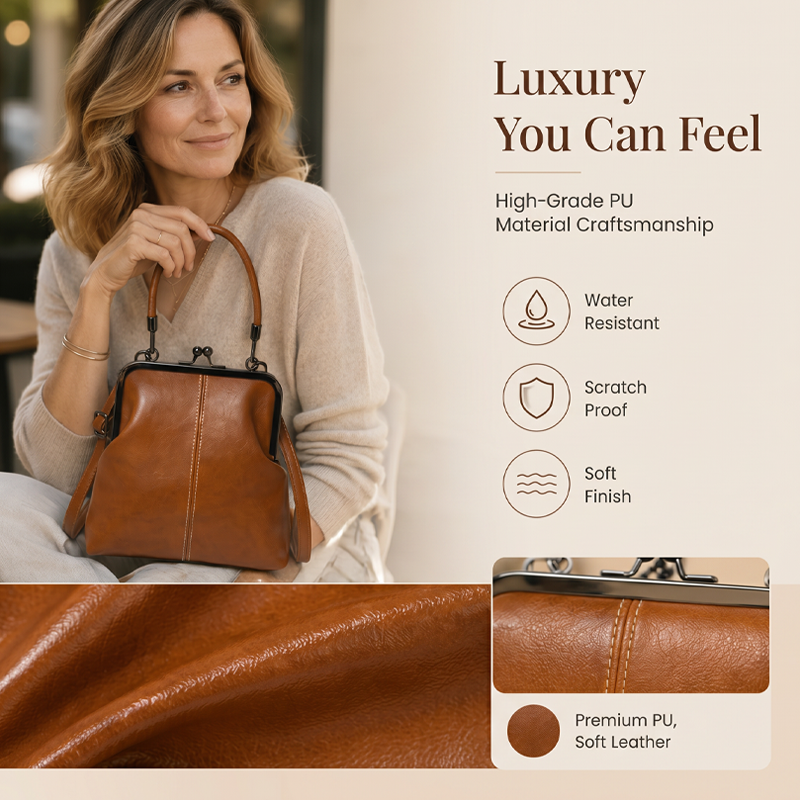 Vintage Handbag – 2-in-1 Carry & Organized