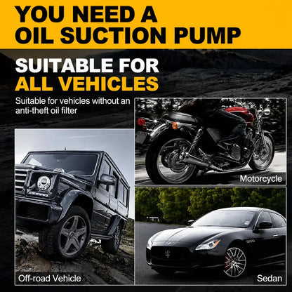 ⛽Manual Siphon Pump Kit with , Car Boat Motorcycle