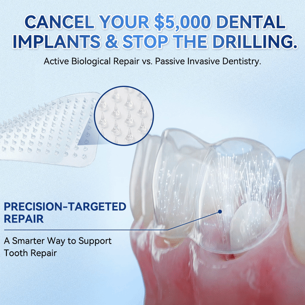 🦷 Fast-Dissolving Tooth & Gum Care Oral Strips – Daily Oral Wellness Support✨