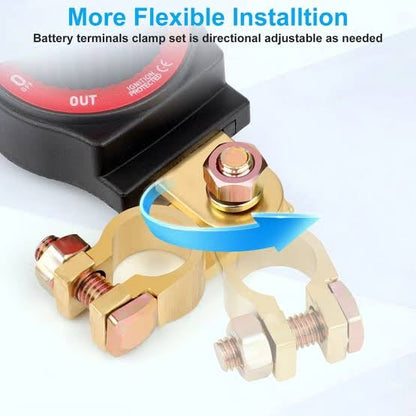🔥🛡️ Car Universal Battery Disconnect Leak Protector