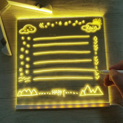 ⏳🎨Luminous Led Drawing Board For Children✨