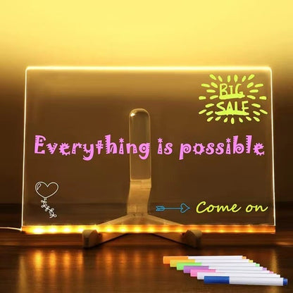 ⏳🎨Luminous Led Drawing Board For Children✨