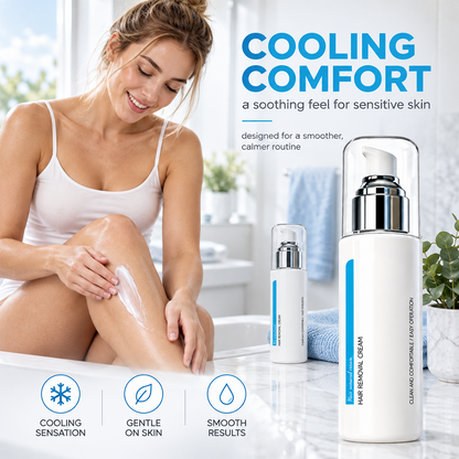 🥳2026 HOT SALE❄️🌸 Ice-Cooling Hair Removal Cream – instantly soothes sensitive skin. ✨