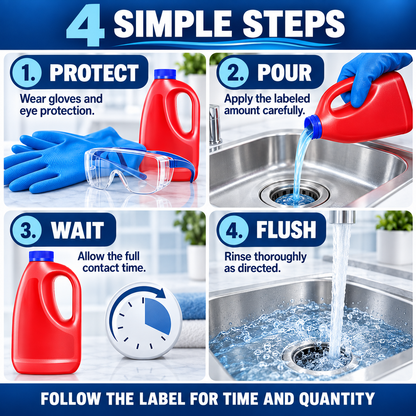 🧼🚿Drain Clog Remover and Cleaner 💶 Fast & Effective Against Blockages✨