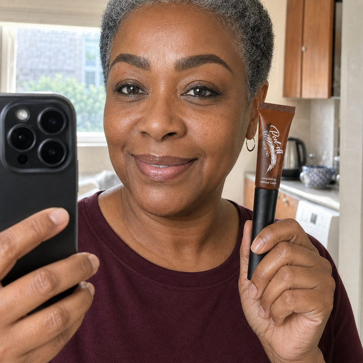 Brow tint lifestyle photo