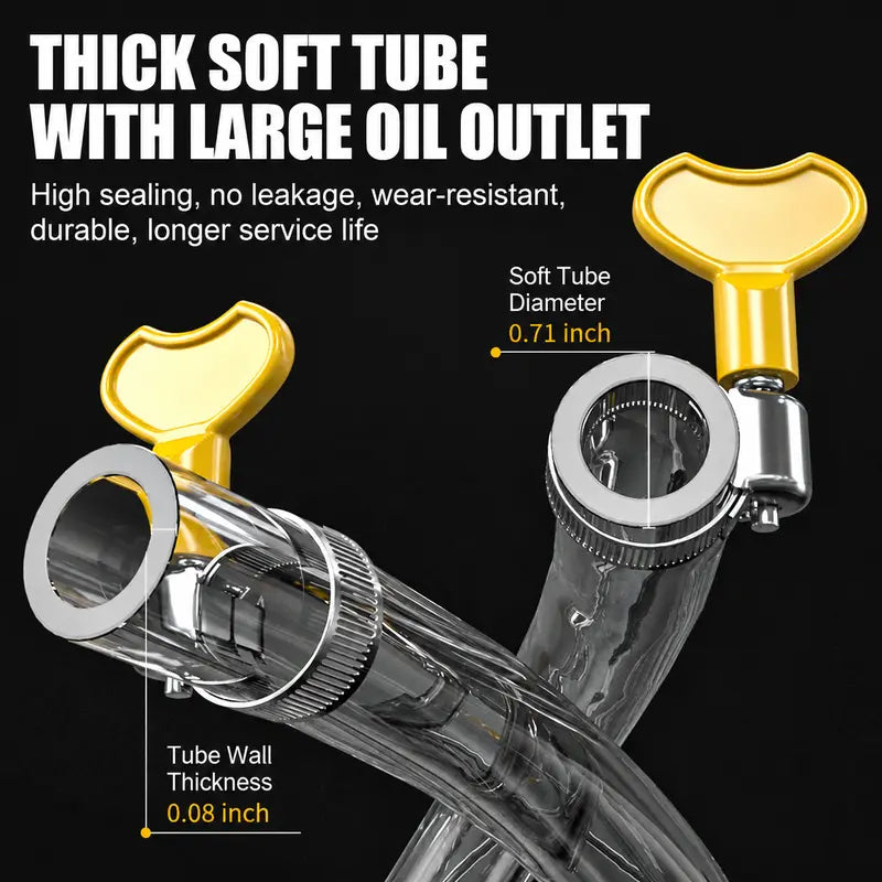 ⛽Manual Siphon Pump Kit with , Car Boat Motorcycle