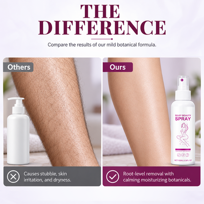 Remove Hair Painlessly Instantly! No-Sting Botanical Mist Spray