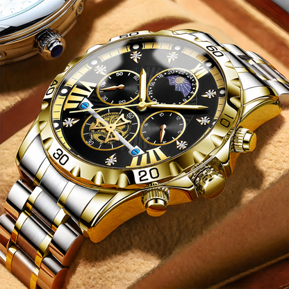 Men's Quartz Business Watch – Luminous Waterproof