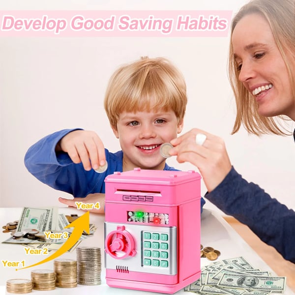 💥 Mini Electronic ATM Toy – Fun Automatic Deposit & Withdrawal Bank