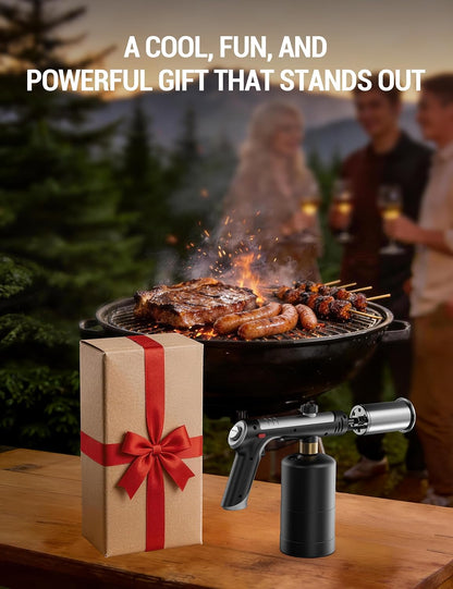 🔥High-Heat Propane Torch – Adjustable Flame Torch for BBQ, Grilling & Charcoal Lighting, Soldering & Outdoor Use