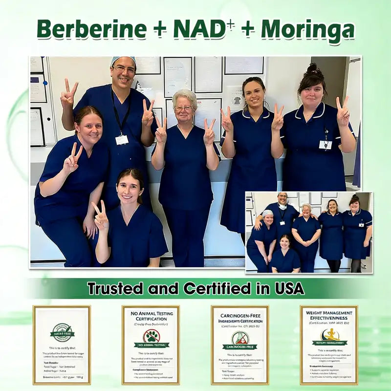 🧑‍⚕️🩺 Daily Wellness Support Patch – Moringa, Berberine & NAD+ Inspired Formula for Body Balance
