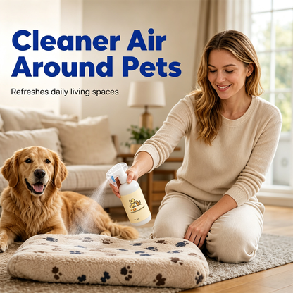 🐾💨 Enzyme Pet Odor Eliminator Spray – Bio-Enzyme Formula for Sofas, Carpets & Floors🏠✨