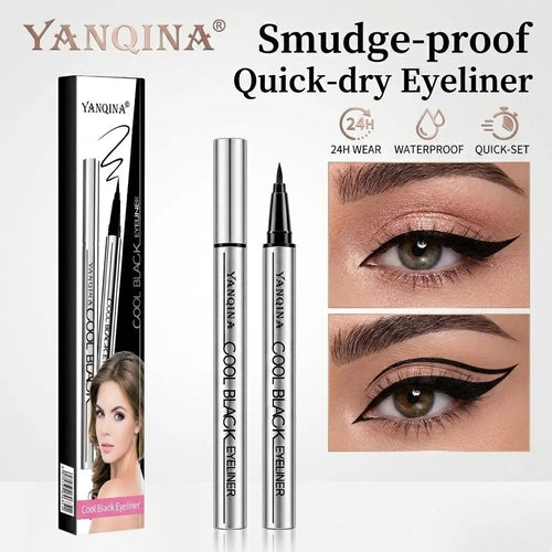 Waterproof Long Lasting Smudge-proof Gel Eyeliner Pen, Silky Vegan Formula