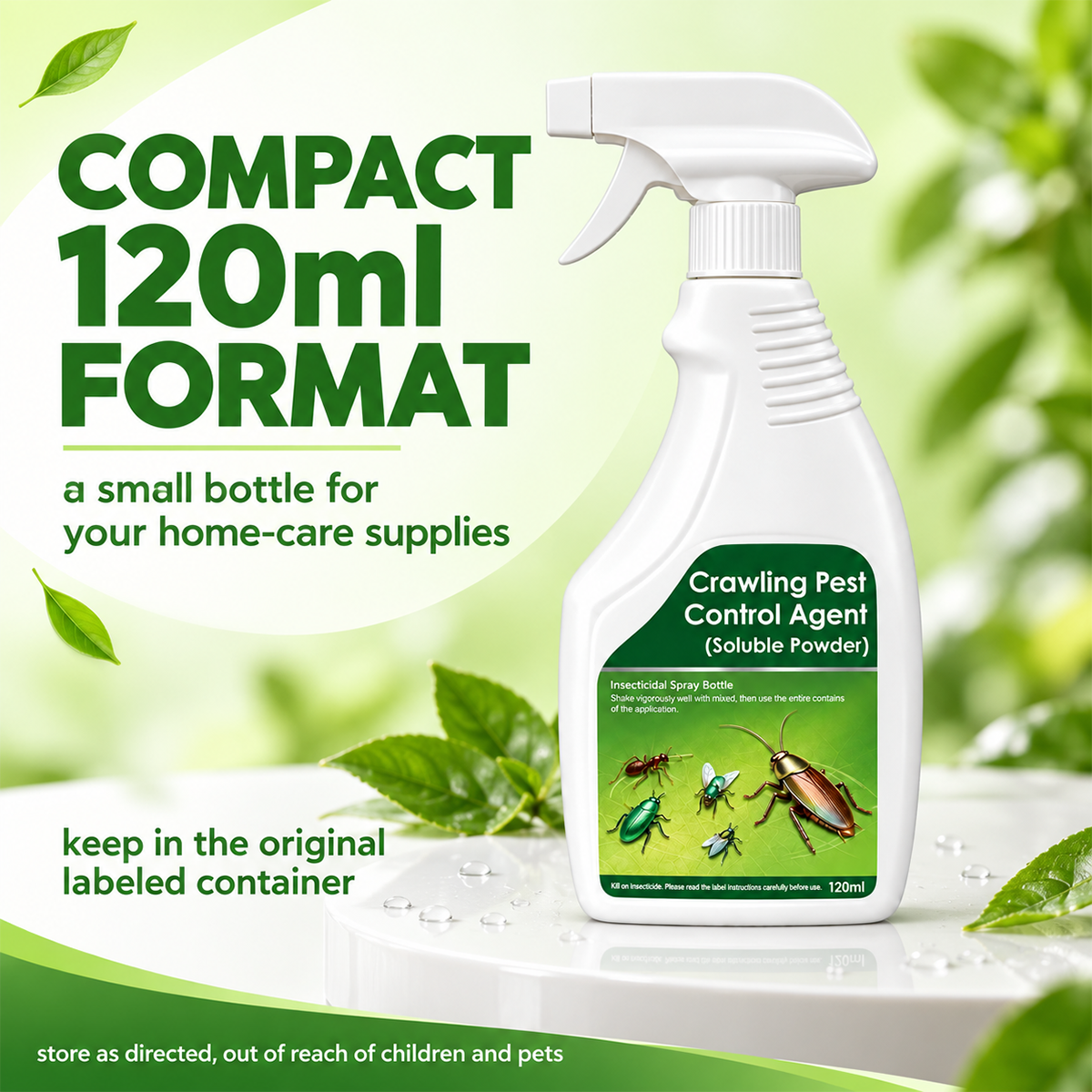 Multi-Purpose Pest Control Kit for Roaches, Ants & Spiders