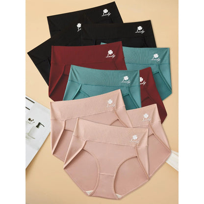 Breathable & Comfortable Women's Underwear, Must-Have for Daily Use-5/10 Pack