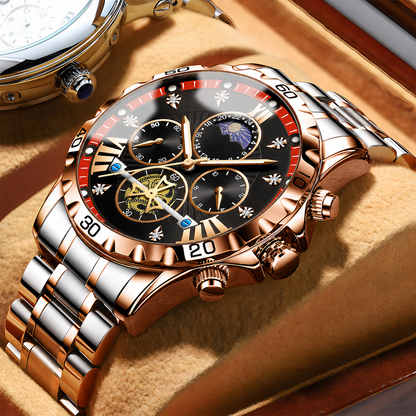 Men's Quartz Business Watch – Luminous Waterproof