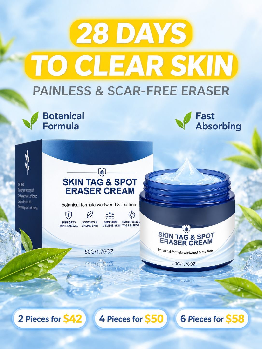 7 Days Fast Skin Growth Remover Cream