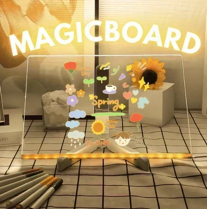 ⏳🎨Luminous Led Drawing Board For Children✨