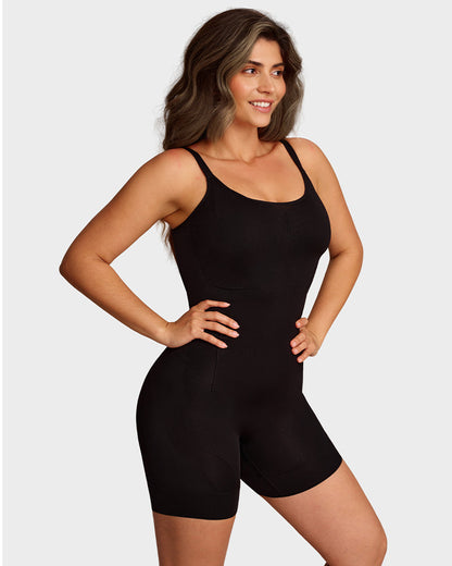All-in-One Sculpting Bodysuit with Easy-Off Design