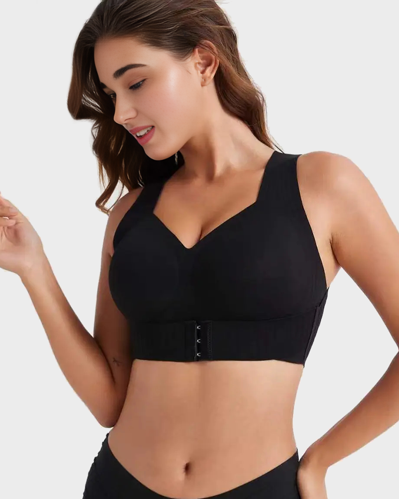 Posture Support Wireless Mesh Bra