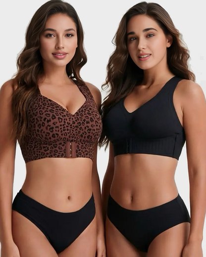 Posture Support Wireless Mesh Bra