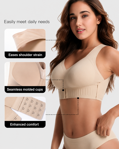 Posture Support Wireless Mesh Bra
