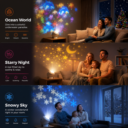 Ocean Night Light Projector