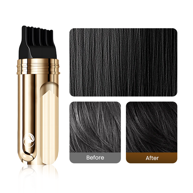🌸 2-In-1 Hair Dye Comb | Easy At-Home Hair Touch-Up Tool With Built-In Comb