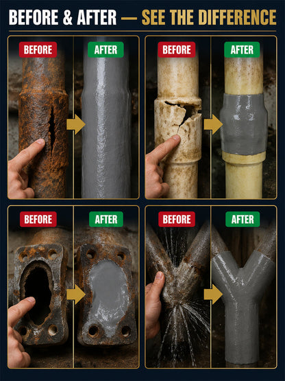 Heavy-Duty Metal Repair Adhesive – No-Weld Bonding, Steel-Like Strength & Heat Resistance