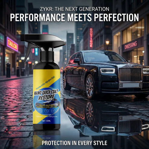🚗 Car Nano Quick-Coat Spray – Restores Shine & Adds Protective Coating