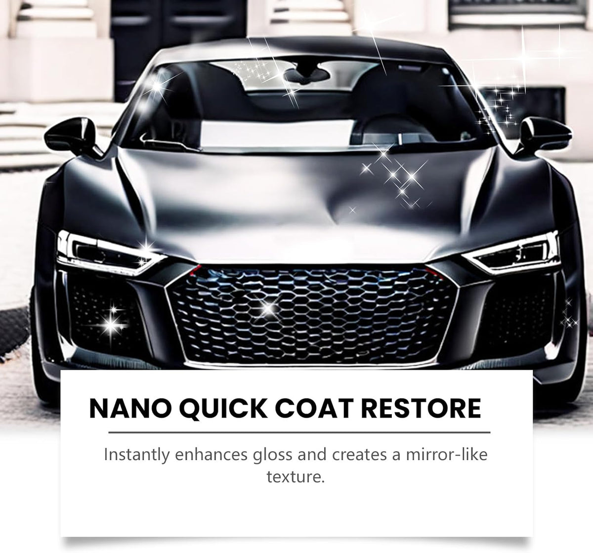 🚗 Car Nano Quick-Coat Spray – Restores Shine & Adds Protective Coating