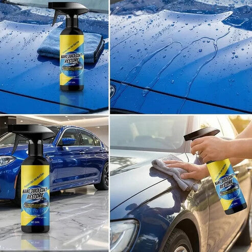 🚗 Car Nano Quick-Coat Spray – Restores Shine & Adds Protective Coating