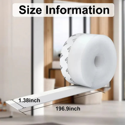 🔥 16.4Ft Self-Adhesive Weather Seal – Block Drafts, Dust & Moisture Around Doors & Windows