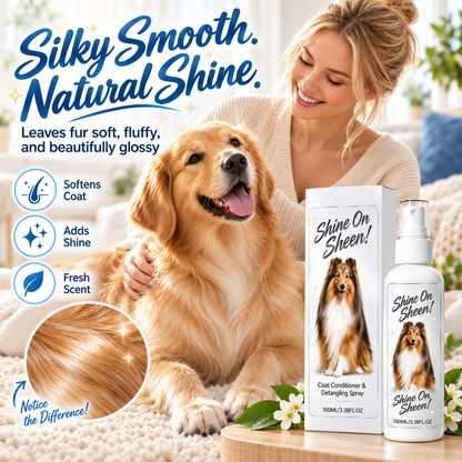 🥳HOT SALE🥳💞🐾 Pet Coat Conditioner & Detangling Spray – Knot Release, Softness & Shine