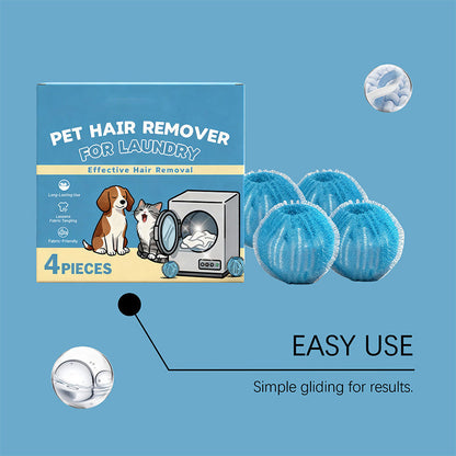 ⏳Time-Limited Special🐾 Reusable Pet Hair Remover Laundry Balls – Remove Fur from Clothes in the Wash
