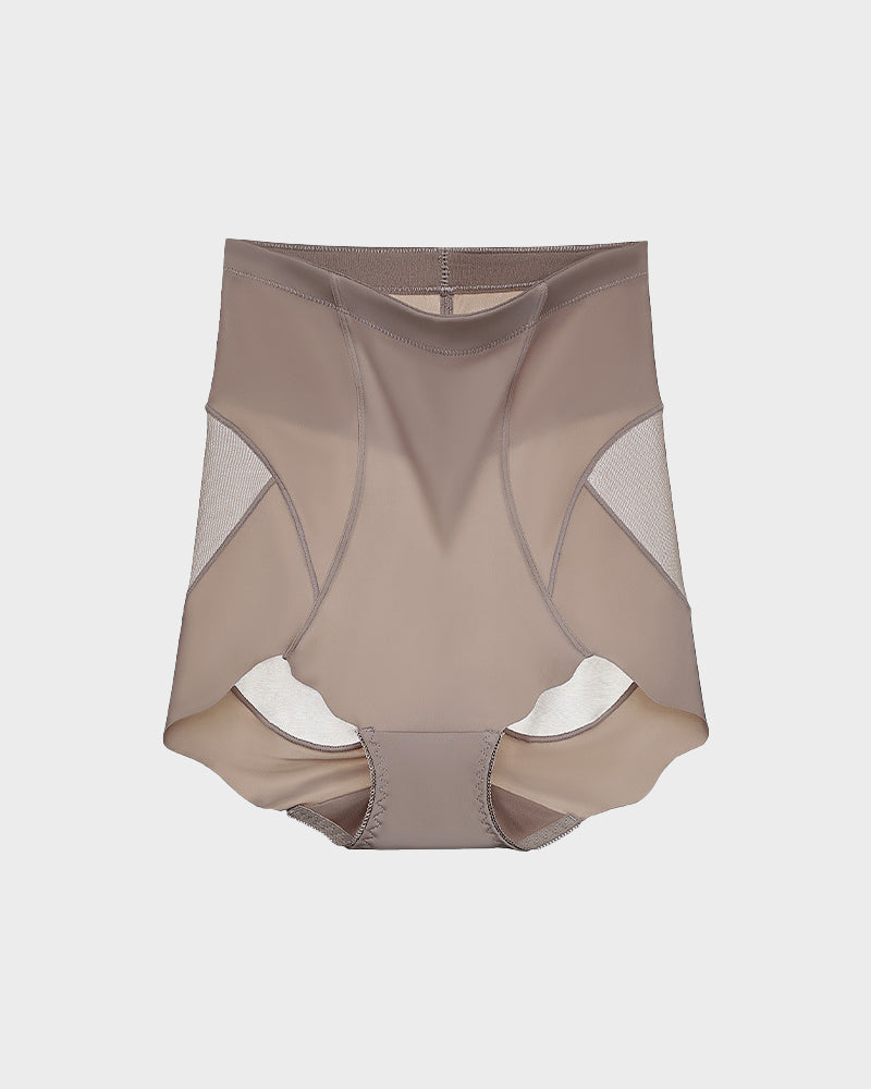 High-Waist Invisible Mesh Strong Shaping Panties