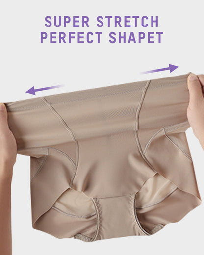 High-Waist Invisible Mesh Strong Shaping Panties
