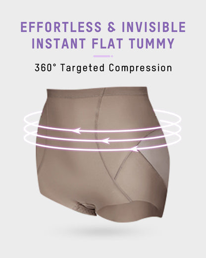 High-Waist Invisible Mesh Strong Shaping Panties