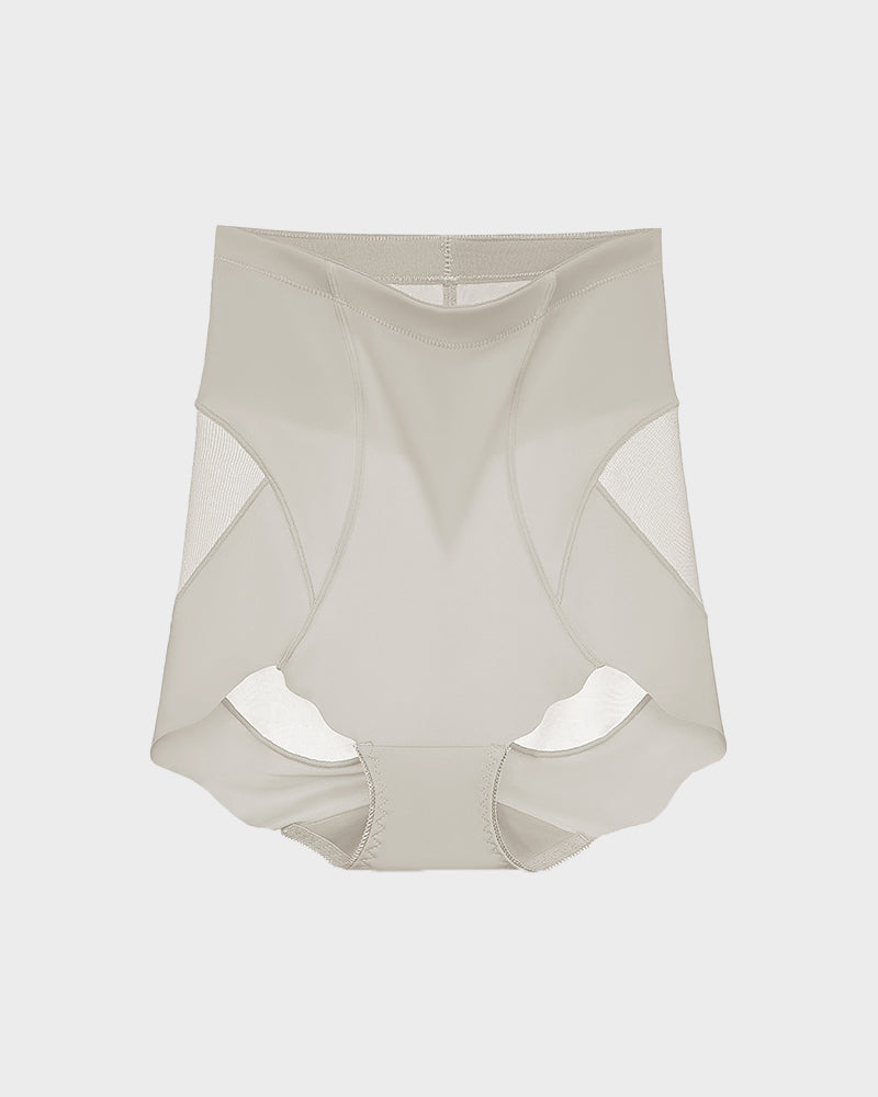 High-Waist Invisible Mesh Strong Shaping Panties