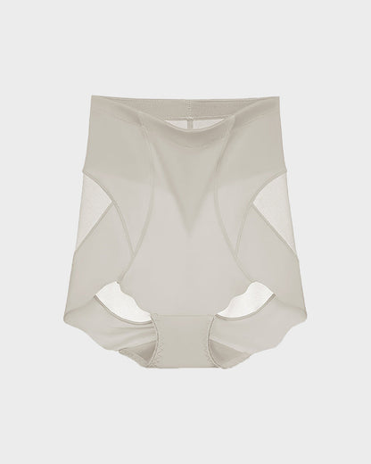 High-Waist Invisible Mesh Strong Shaping Panties
