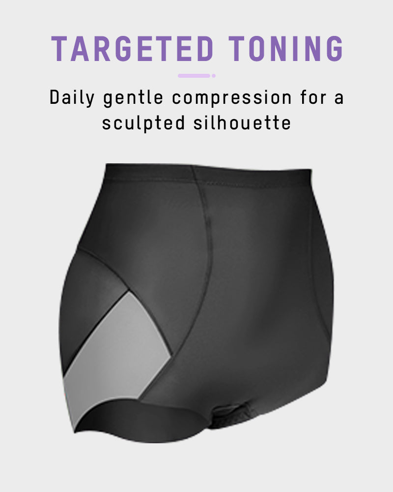 High-Waist Invisible Mesh Strong Shaping Panties