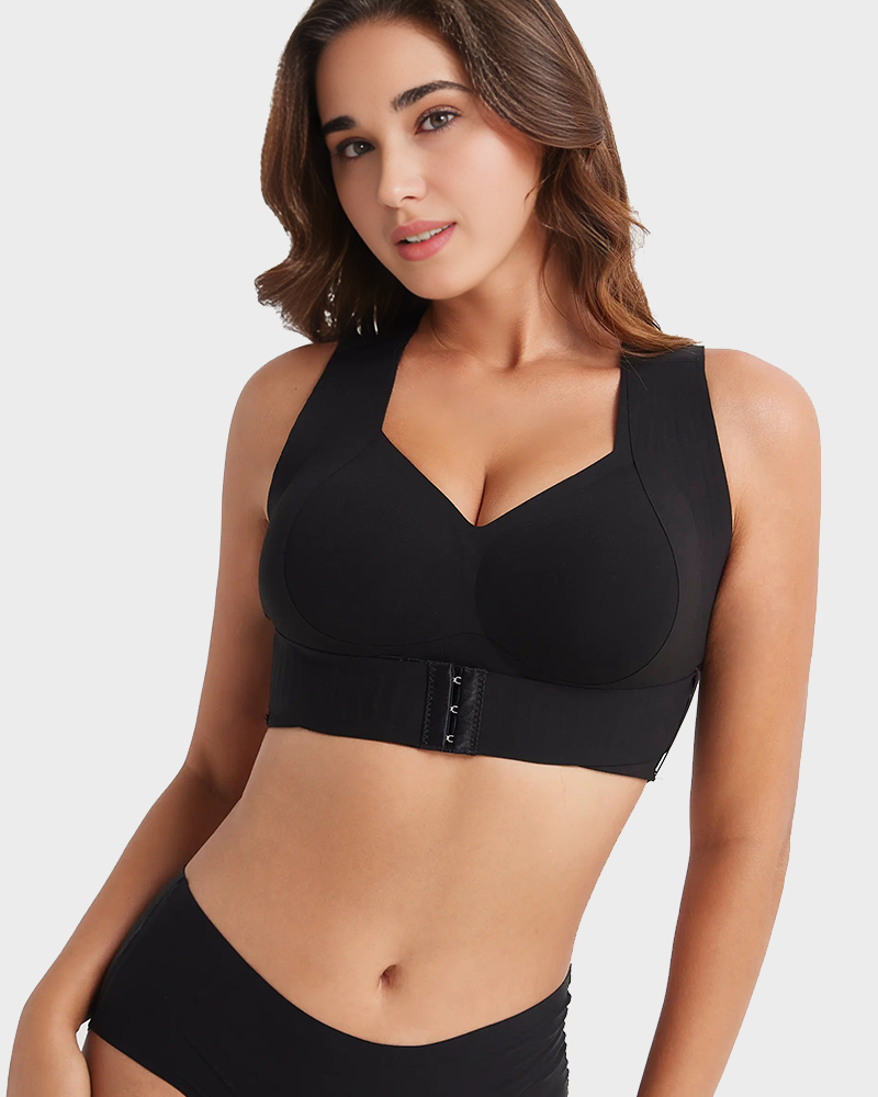 Posture Support Wireless Mesh Bra