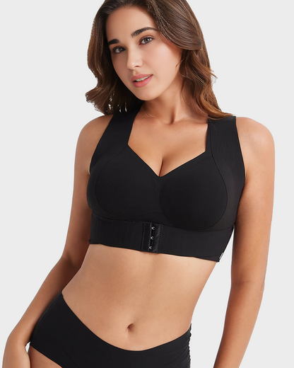 Posture Support Wireless Mesh Bra